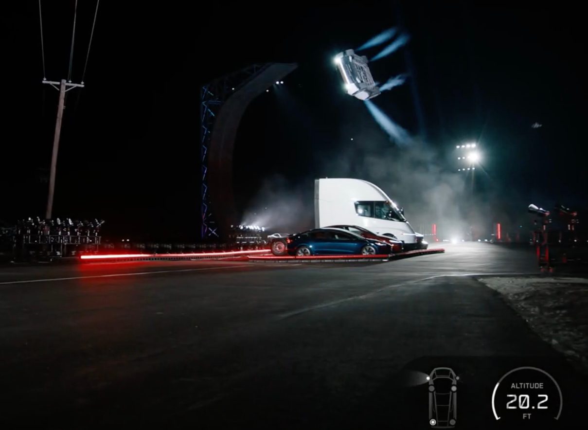 Tesla Reveals SpaceX-Powered Roadster That Flies With Thrusters