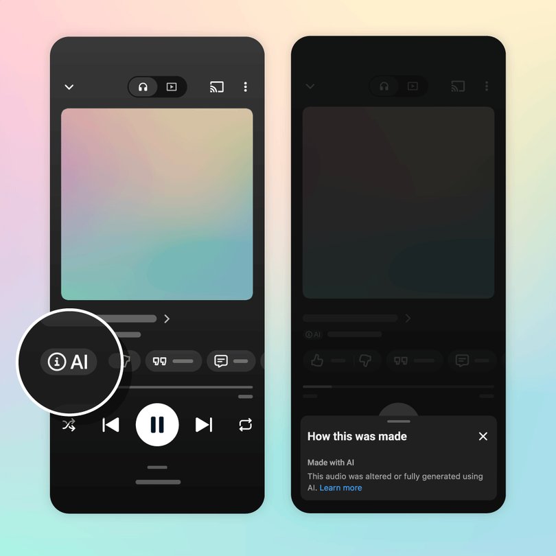 YouTube Music Starts Labeling Songs Made Mostly With AI